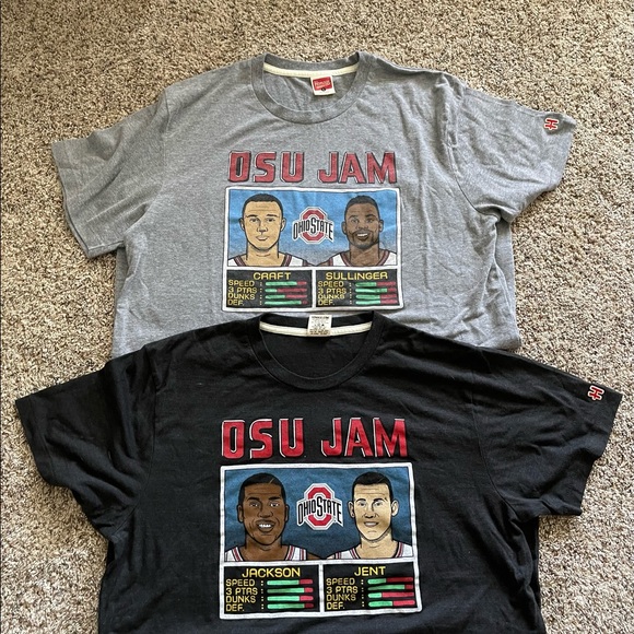 Ohio State Osu Jam Homage Tees 
